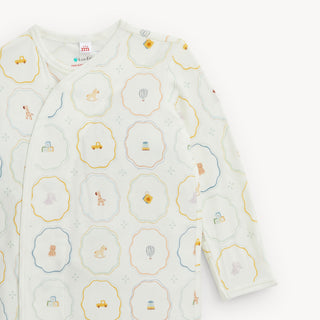 Nursery Magic Magnetic Gown & Hat Set-110 Footie/pjs/coverall/gown-Magnetic Me-Baby In Bloom