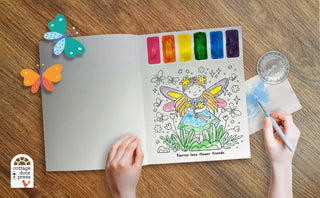 Paint Magic: Kids’ Watercolor Activity Book – Mess-Free-180 Books-Cottage Door-Baby In Bloom