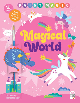 Paint Magic: Kids’ Watercolor Activity Book – Mess-Free-180 Books-Cottage Door-Baby In Bloom
