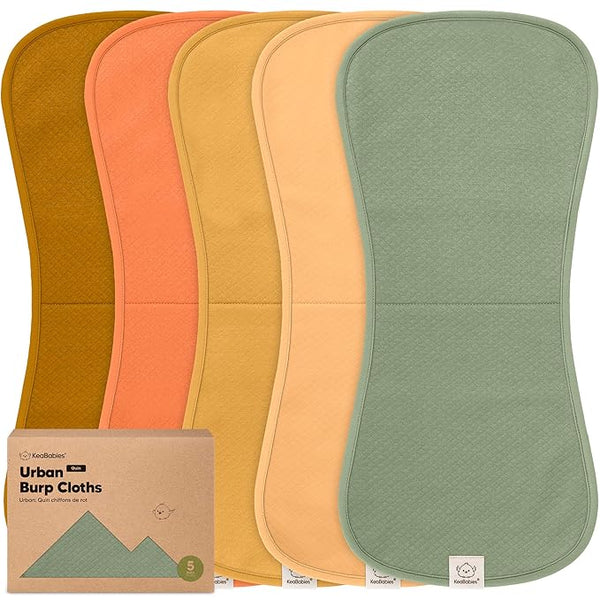 Quin Baby Burp Cloths 5 Pack