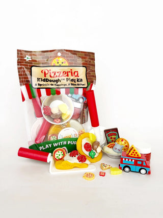 Pizzeria KidDough™ Sensory Play Kit | Non-Toxic Pizza Dough Set for Kids