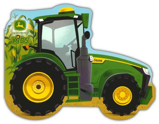 John Deere Kids: Shaped Tractor Board Book-180 Books-babynbloom-Baby In Bloom
