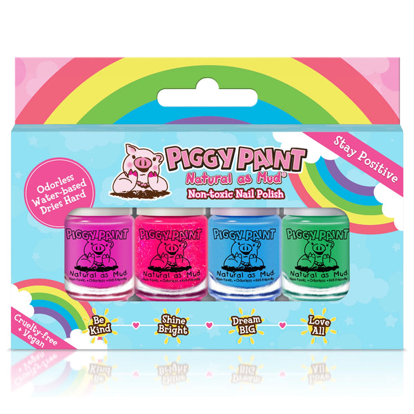 Rainbow 4 pack Nail polish
