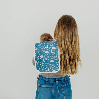 Copper Pearl Premium Burp Cloths (3-Pack) - Rufus