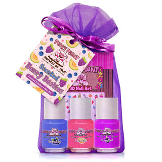 Piggy Paint Scented Berry Besties Gift Set | Non-Toxic Kids Nail Polish & 3D Nail Art-190 Toys-Piggy Paint-Baby In Bloom