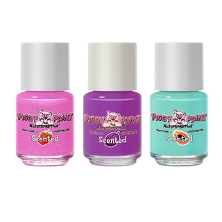 Piggy Paint Scented "Sweetie Pie" Gift Set – Non-Toxic Kids Nail Polish & 3D Art-190 Toys-Piggy Paint-Baby In Bloom