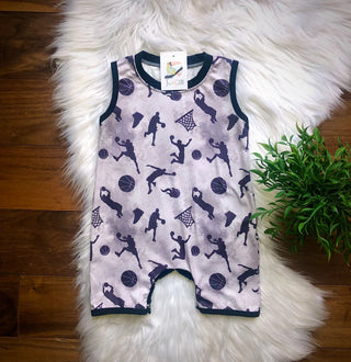 Shooting Hoops Romper
