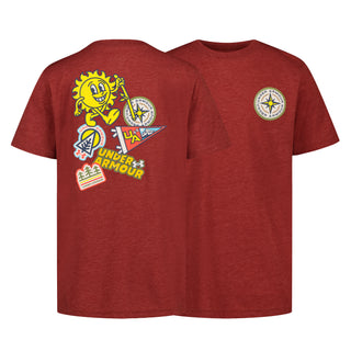 Under Armour boy's Retro Outdoor Patched Graphic Tee