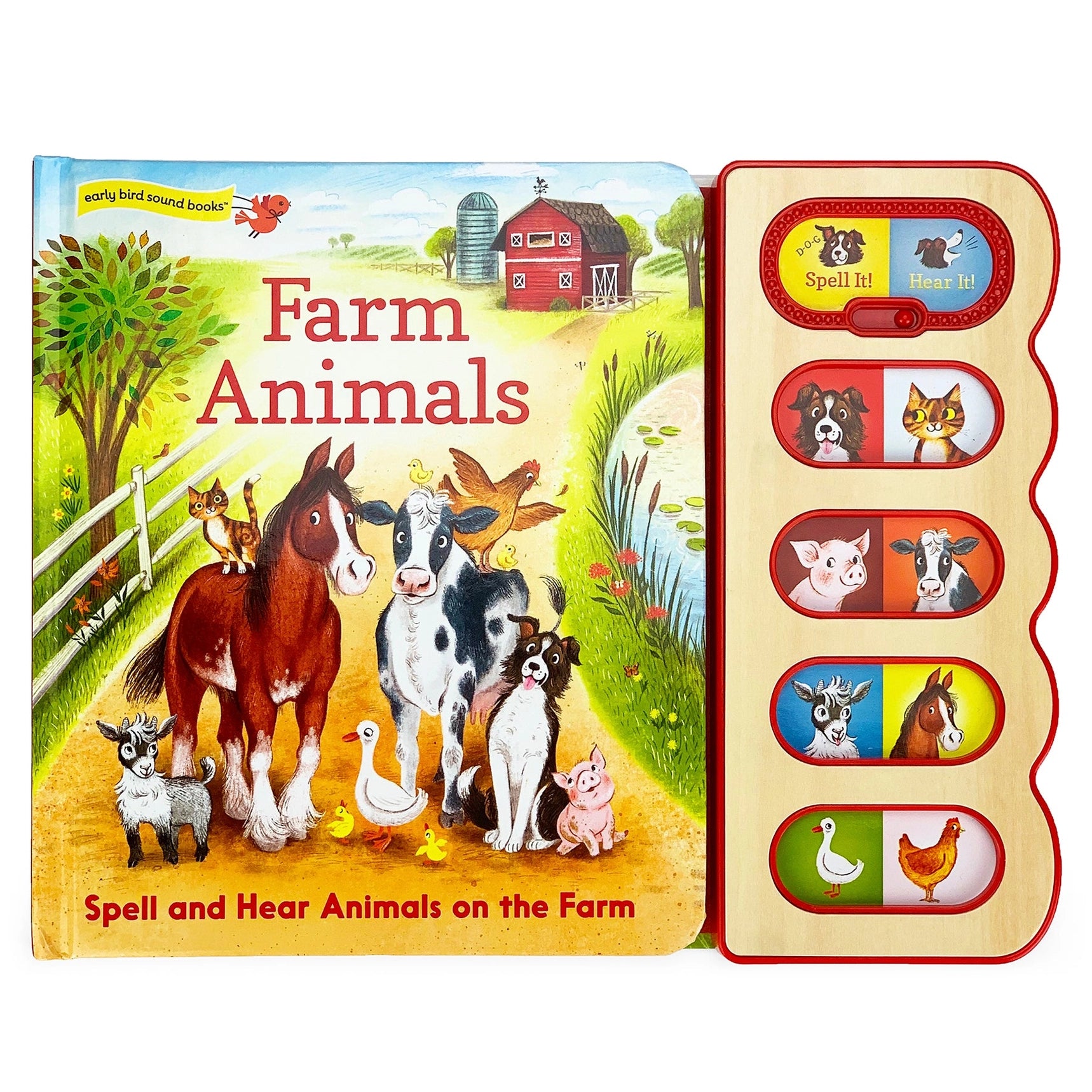 Spell and Hear Animals on the Farm Book