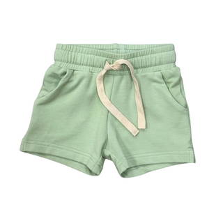Summer Green Girls' Drawstring Play Shorts-140 Kids Bottoms-Baby Sprouts-Baby In Bloom
