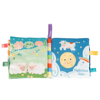Sweet Dreams Baby Sensory Crinkle Cloth Book-180 Books-Cottage Door-Baby In Bloom