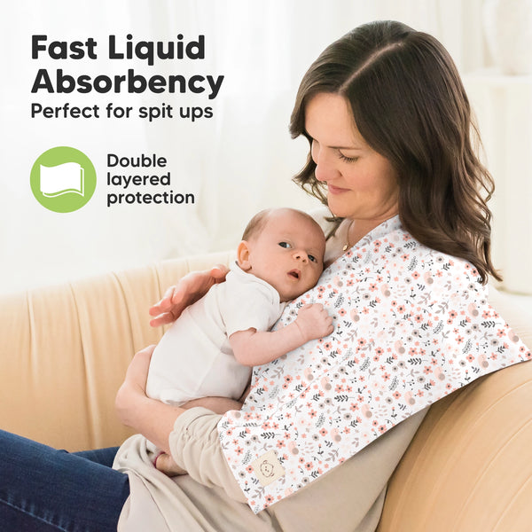 Sweet Charm Shea Burp Cloths 6 Pack