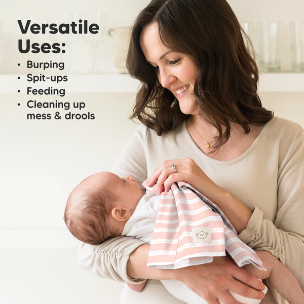 Sweet Charm Shea Burp Cloths 6 Pack