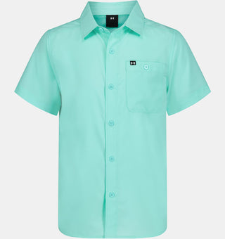 Under Armour Boys' Drift Tide Short Sleeve Fishing Shirt - UPF 50+ Performance-130 Kids Tops-Under Armour-Baby In Bloom
