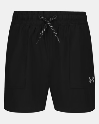 Under Armour Girls' Elite Performance Blackout Shorts-140 Kids Bottoms-Under Armour-Baby In Bloom