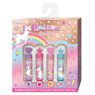 Sparkle & Shine Unicorn Flavored Lip Balm Gift Set – 4 Pack-190 Toys-Hot Focus-Baby In Bloom