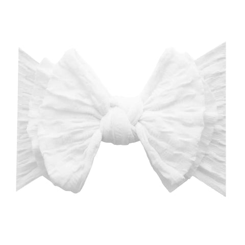 White Waffle Headband