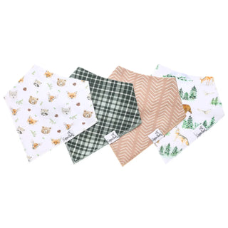 Copper Pearl 'Wilder' Bandana Bib Set (4-Pack)