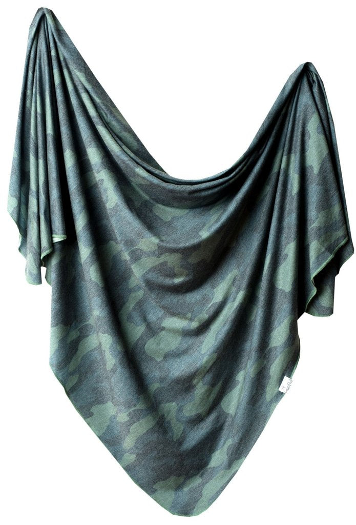 Hunter Knit Swaddle blanket