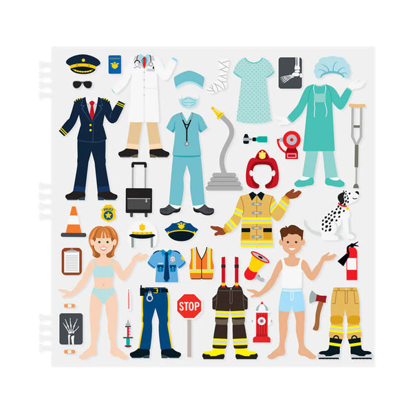 Cool Careers Puffy Stickers