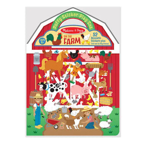 On the Farm Puffy Stickers