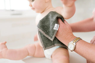 Lily Wash Cloths Grey