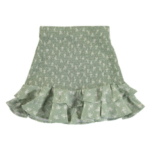 Stretchy Printed Skirt