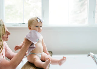 Lily Wash Cloth Lavendar