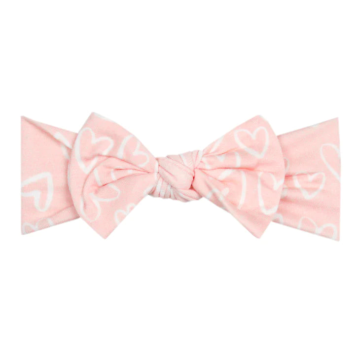 Sweetie Knit Headband Bow