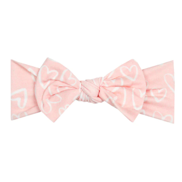 Sweetie Knit Headband Bow