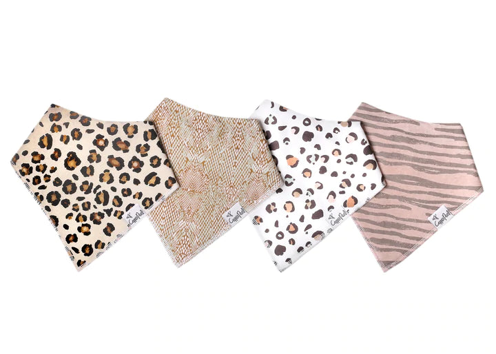 Zara 4 Pack of Bandana Bibs