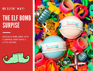 Elf Bomb Surprise Bath Bomb