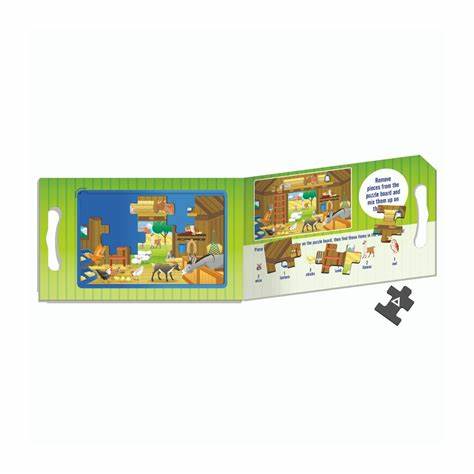 On The Farm Magnetic Puzzle