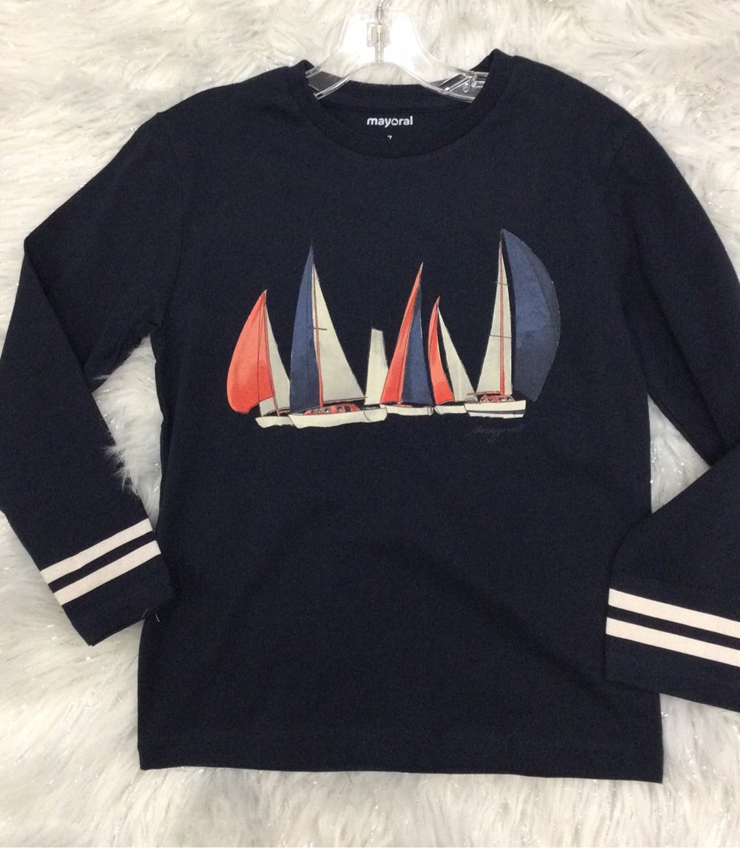 Navy Boat Shirt