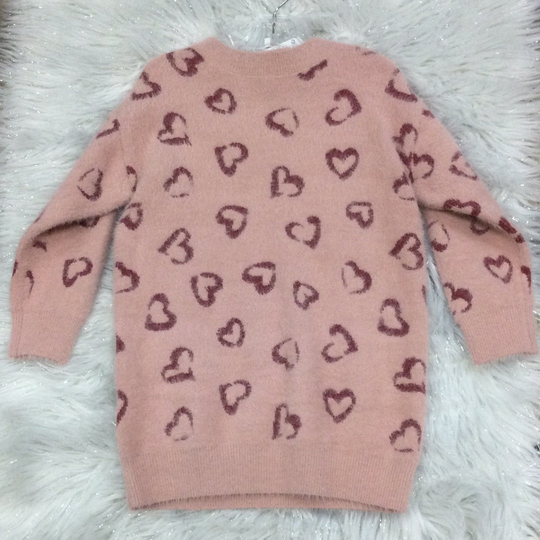 Hearts Sweater Dress
