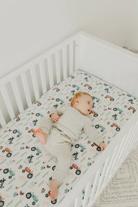 Jo Fitted Crib Sheet