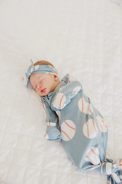 Slugger Knotted Gown
