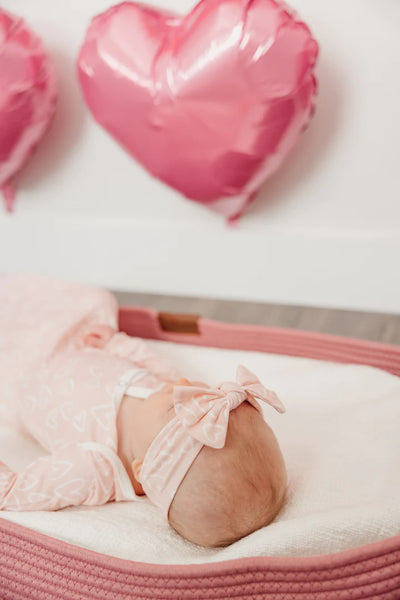 Sweetie Knit Headband Bow
